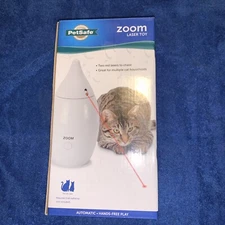 PetSafe ZOOM Rotating Interactive Laser Cat Toy PTY00-16494 New In Box