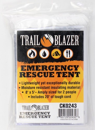 Trail Blazer Notfall Rettungszelt CK0243