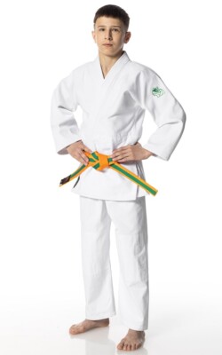 Judoanzug Dax   Kids weiß, 450 g/m², top Einsteigeranzug, hohe Qualität, 110-180