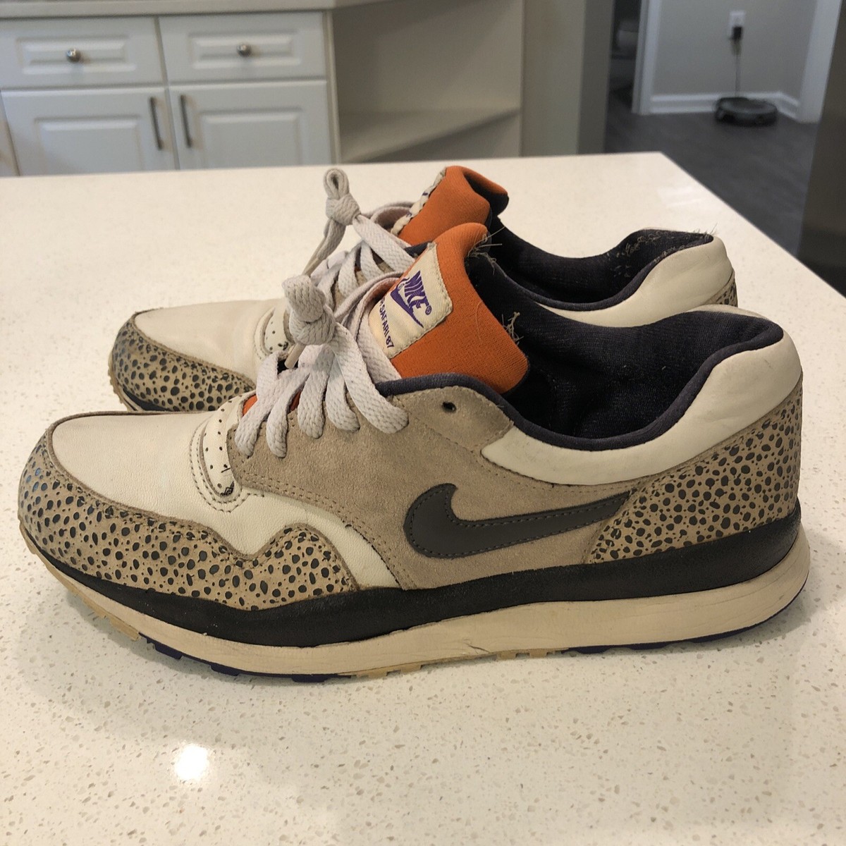 NIKE Unisex Air Safari Electric ナイキ エアサファリ Nike - Air Safari 87 - Men's - Size 8 - Birch - Orange - Tan