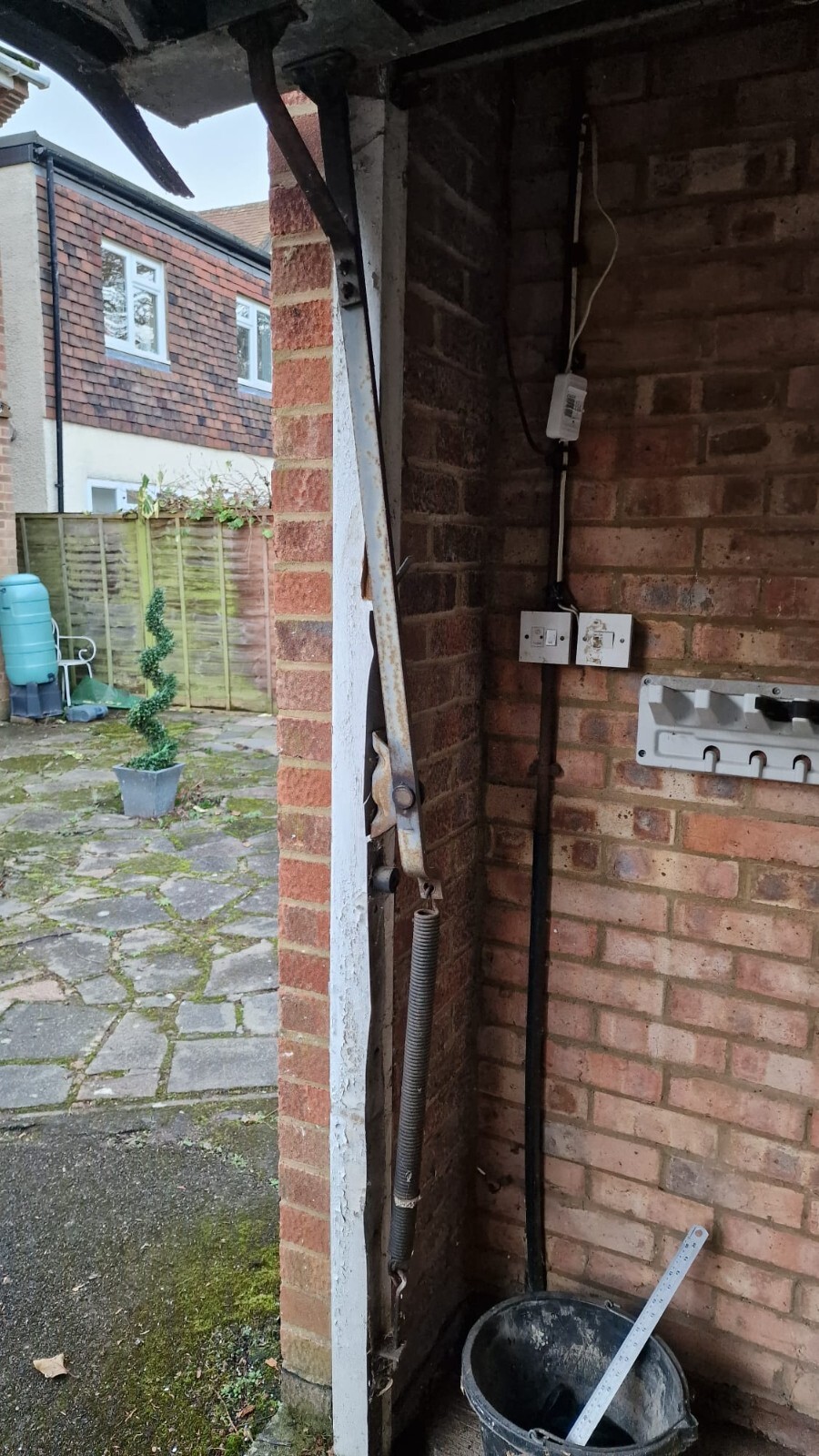 Double garage door used eBay