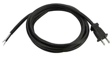 Prime Ps005608 8feet 16/2 Sjt Replacement Power Supply Cord Black