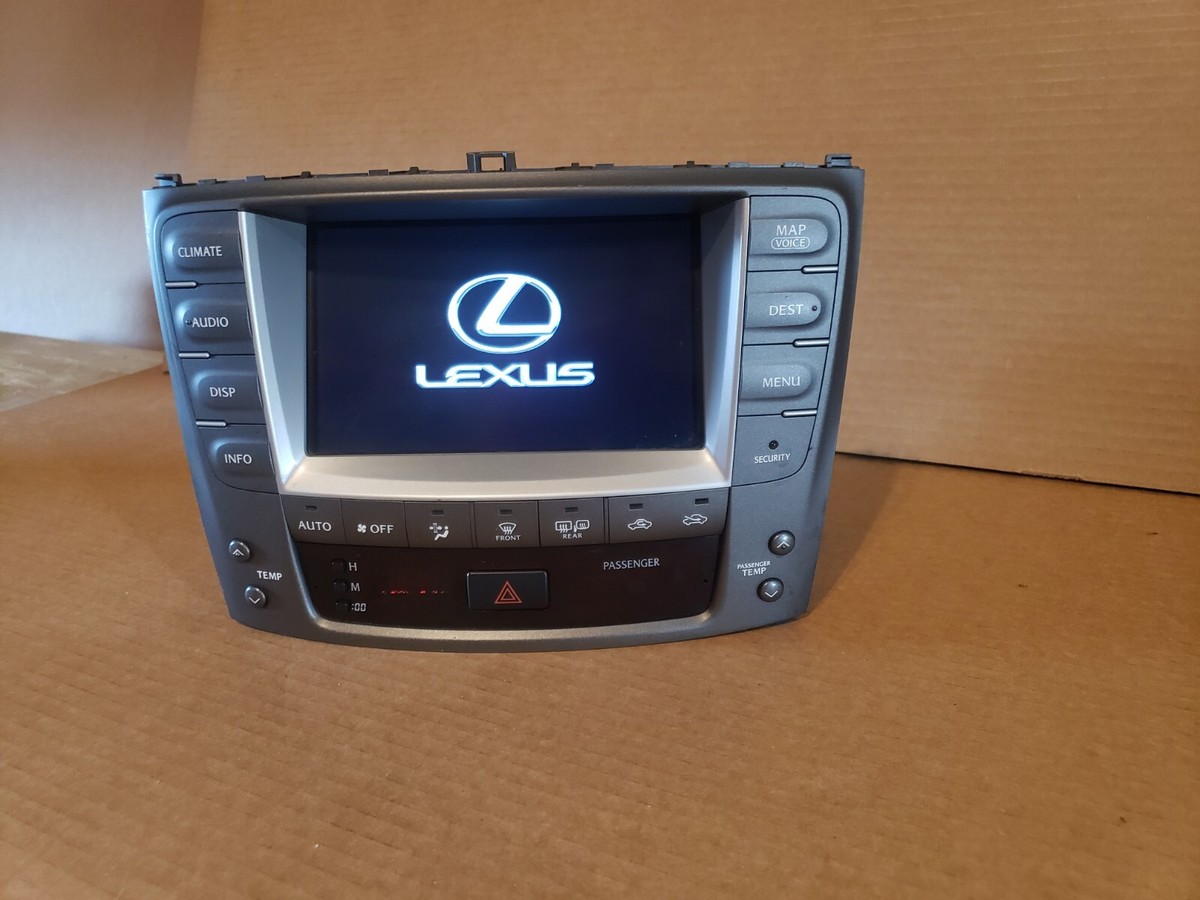 OEM 2006-2008 Lexus IS250 IS350 Navigation GPS Monitor Screen