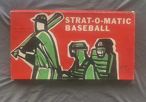 1973 Strat o Matic Baseball COMPLETE Set With Additional Player Cards. EX- NM