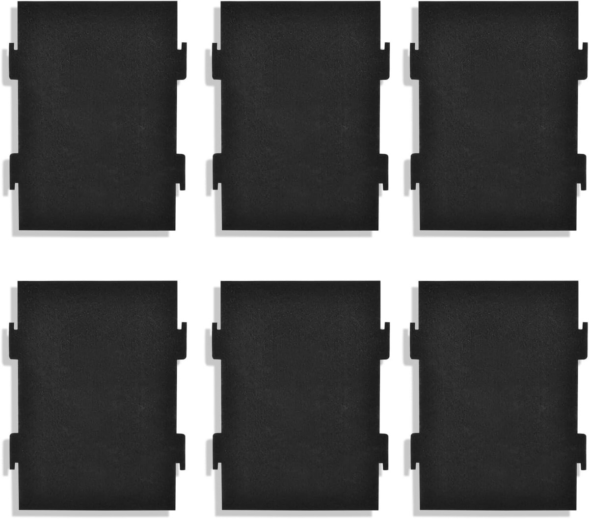 Microwave Charcoal Filter Replacements (2-Pack) - Compatible With Whirlpool/KitchenAid Models, Replaces W11322423 & W11284565