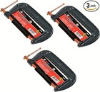 3pc 6" C-clamps Heavy Duty Steel
