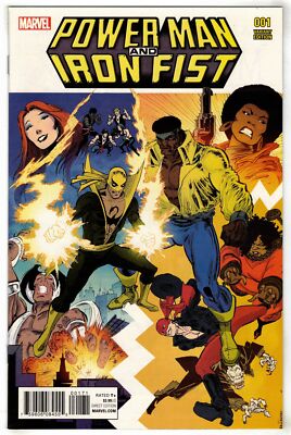 Power Man and Iron Fist #1 1:25 Trevor Von Eeden Classic Variant 2016 VF