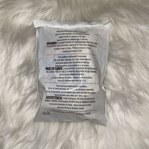 2004 Neopets McDonald’s Yellow Lupe With Tags In Bag RARE New Number 2 - Picture 2 of 10