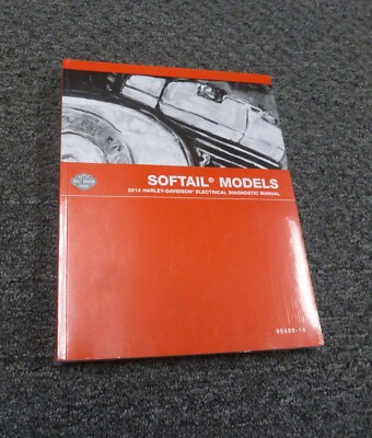 2014 Harley Davidson Softail Motorcycle Electrical Wiring Diagrams