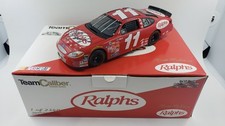 2000 Brett Bodine Ralphs 1/24 Team Caliber Owners NASCAR Diecast Autographed