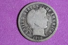 ESTATE FIND 1916 Barber Dime #K62078
