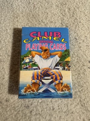 Vintage 90s Camel Cigarettes Playing Cards Camel Joe Nostalgia Tobacco Poker NEW
