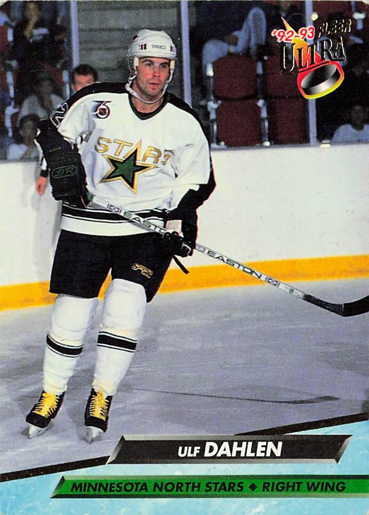 1992-93 Ultra #92 Ulf Dahlen