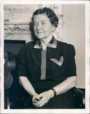 1940 Press Photo DC Mrs John Nance Garner Wife of VP - ner28009