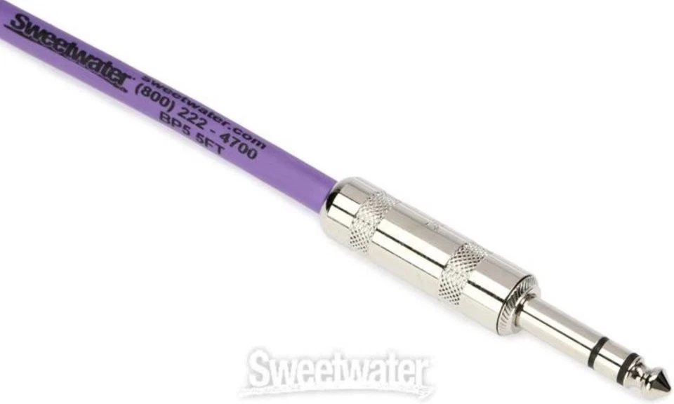 Sweetwater Pro Audio BP-5 Excellines Balanced Patch Cable - 5' - Image 3 of 4