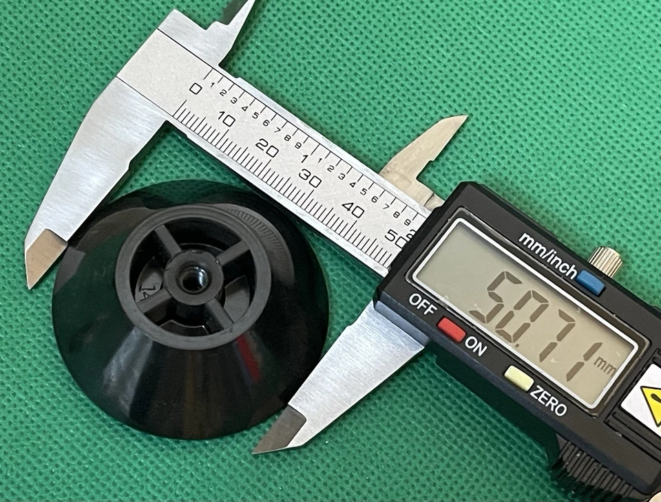 MIRRO 2” 50mm Black Cookware Replacement Knob New Old Stock - Image 3 of 4