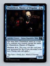 Chameleon Master of Disguise Commander: Marvel Super Heroes Non-Foil MTG NM