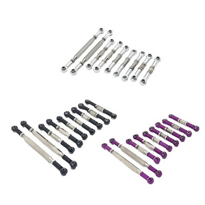 9 teiliges Lenkgestänge Zugstangen Set für Wltoys 12428 12423 FY 02 1/12 RC