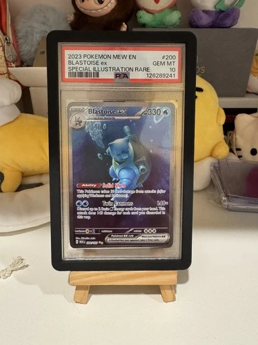 Blastoise ex 2023 Pokemon Scarlet Violet 151 #200 SIR PSA 10