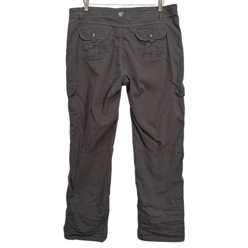 KUHL Womens Splash Roll-Up Straight Leg Hiking Pants Gray Size 16 - Picture 2 of 12