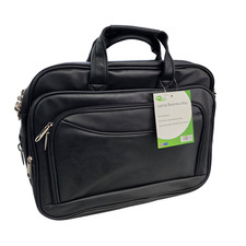 Neo Media Faux Leather Laptop Bag – Multi‑Compartment Travel & Work Case