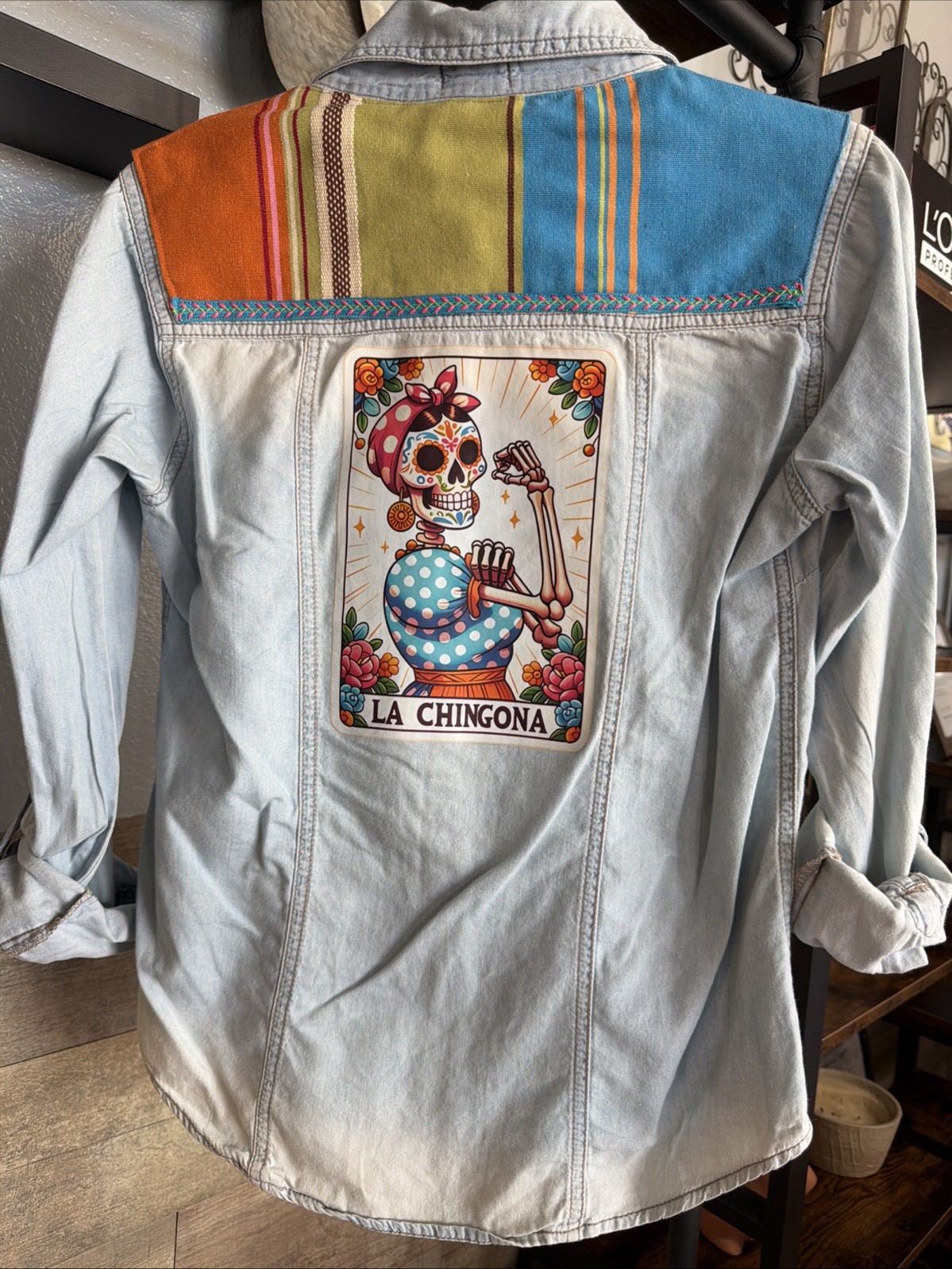 Upcycled Chambray Button Down - image 1