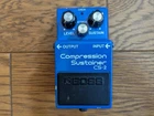 BOSS CS-2 Compression Sustainer Made in Japan Guitar Effect Pedal Effector