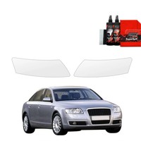 2W1 Grizzglass Bodyshield Schutzfolie FüR Scheinwerfer Audi A6 C6 Sedan 4D (2004