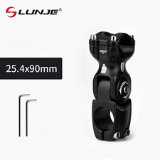 Adjustable Bicycle Handlebar Stem Variable 60/80 Degree Angle MTB Bike Riser Ult