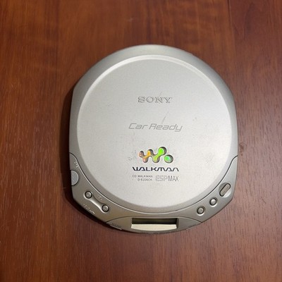 Sony Walkman D-E356CK Car Ready Portable CD Player ESP Max Silver 