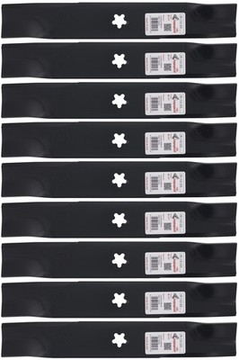 9 Rotary  High-Lift Blades for Dixon  575296401 48'' Deck