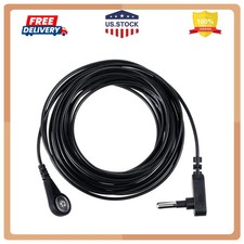 15ft Replacement Grounding Mat Cord Black Cable for Grounding Sheets 1pc