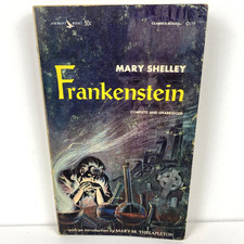 Frankenstein Mary Shelley Airmont ClassicsFirst Printing 1963 CL19 Vintage PB