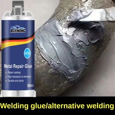Heavy Duty Metal Repair Paste AB Epoxy Glue 50ml Heat Resistant Welding Adhesive