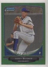 2013 Bowman Draft Picks Chrome Green Refractor 20/75 Casey Meisner #BDPP39 gh4
