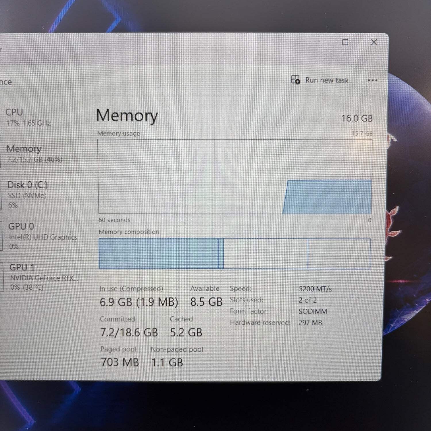 MSI Katana 15 B13VEK 15.6" i7-13620H 2.4GHz GeForce RTX 4050 5