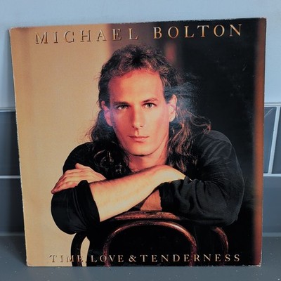 MICHAEL BOLTON - TIME LOVE & TENDERNESS 1991 UK 1st VINYL LP 467812-1 EX/VG