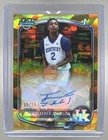 Jasper Johnson 2025 Bowman Chrome Sapphire Gold Refractor 1st RC Auto /50