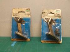 lot of 2 National Hardware N159-566 Heavy Duty Handrail Bracket Antique Brass, m