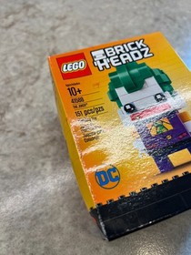 LEGO Brick Headz DC - Batman 41585, Batgirl 41586, Robin 41587, Joker 41588 LOT