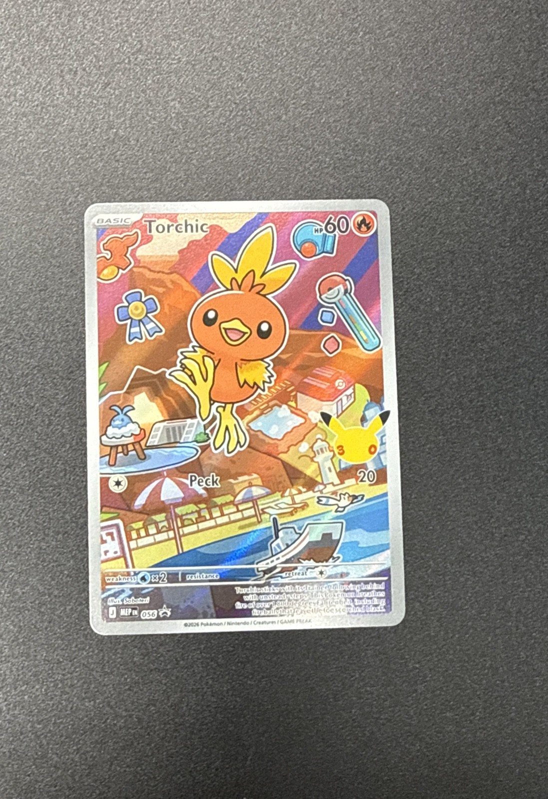 Torchic 056 Me: Mega Evolution Promo Holo