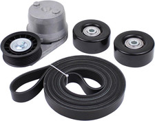 Belt Tensioner And Serpentine Belt Idler Pulley For Chevrolet Silverado Gmc Sier