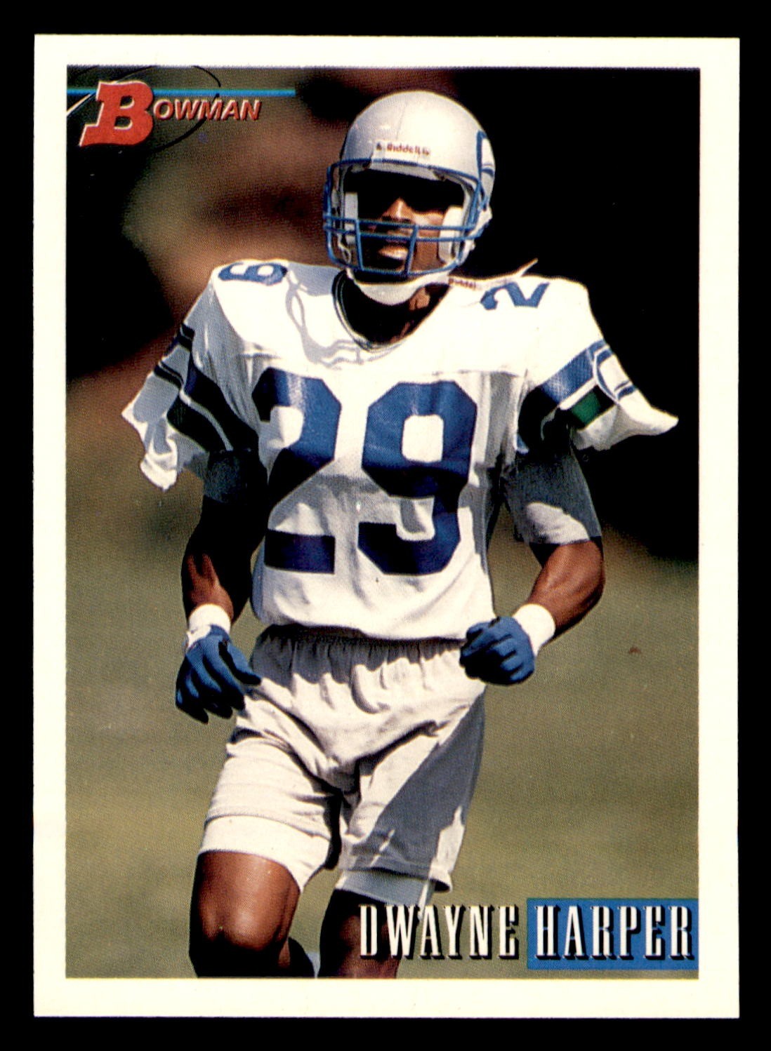 1993 Bowman #27 Dwayne Harper Seahawks