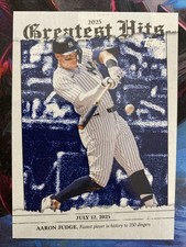 2026 Topps Series 1 - Aaron Judge #GH-2 2025 Greatest Hits New York Yankees