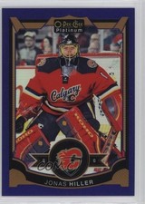 2015-16 O-Pee-Chee Platinum Rainbow Purple 1/25 Jonas Hiller #31 0c3