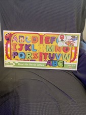 Sesame Street Elmo's On The Go Letters Alphabet Carry Case COMPLETE ABC NEW
