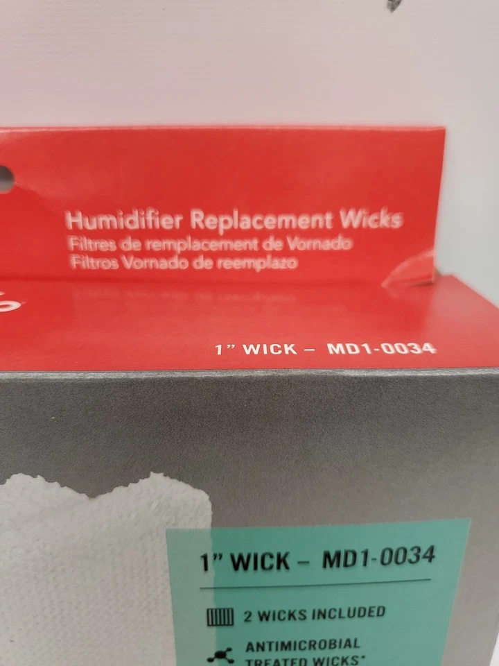 Paquete de 2 mechas de repuesto para humidificador Vornado 1" MD1-0034 Foto 3 de 4
