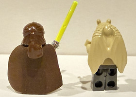 LEGO 7121 Star Wars Qui-Gon Jinn Minifigure Jedi sw0027  Jar Jar sw0017