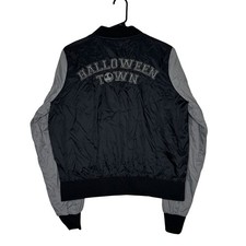 Disney The Nightmare Before Christmas Women  s M Halloween Town Bomber Jacket