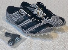 ADIDAS AdiZero Prime Finesse Black Sprint Track Spike Shoes Mens 11 11.5 12 12.5